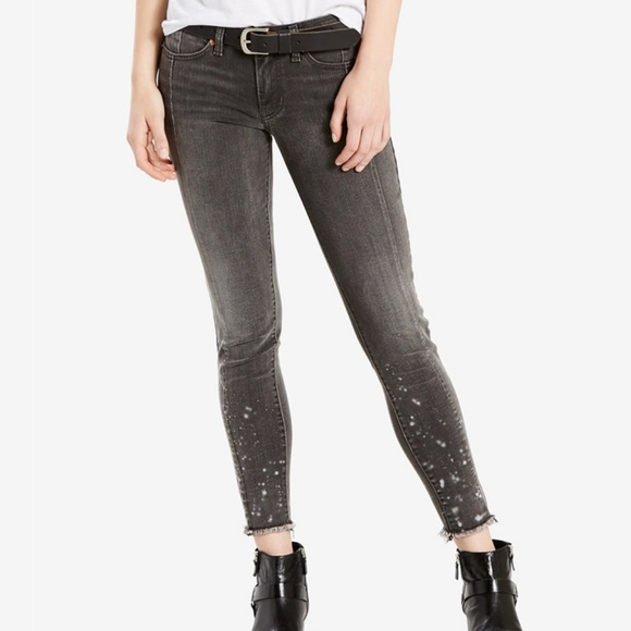 levi's 711 grey